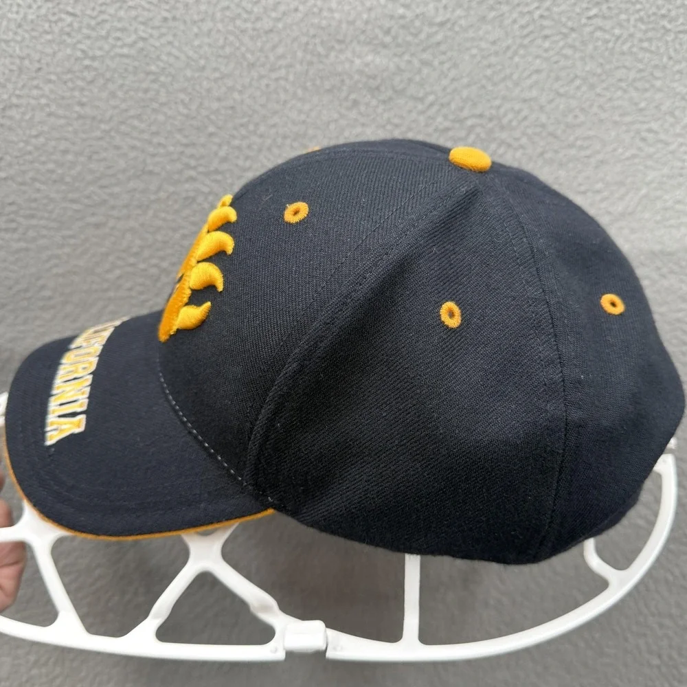 Vintage‎ California Golden Bears Hat Cap Strap Back Mens One Size Blue NCAA 90s